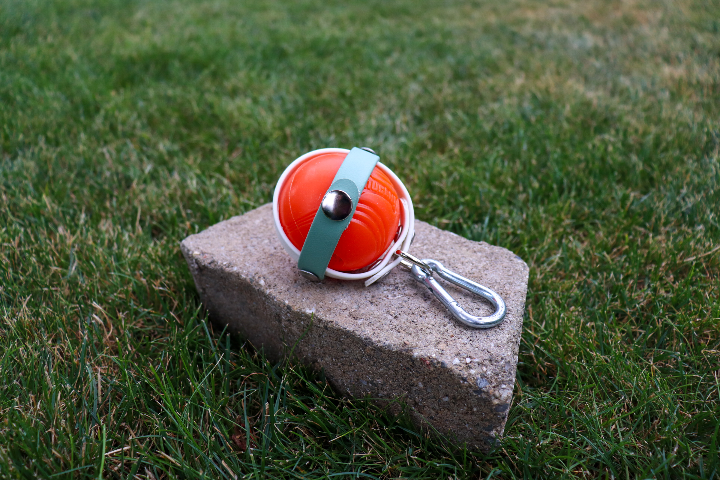 Biothane ball holder