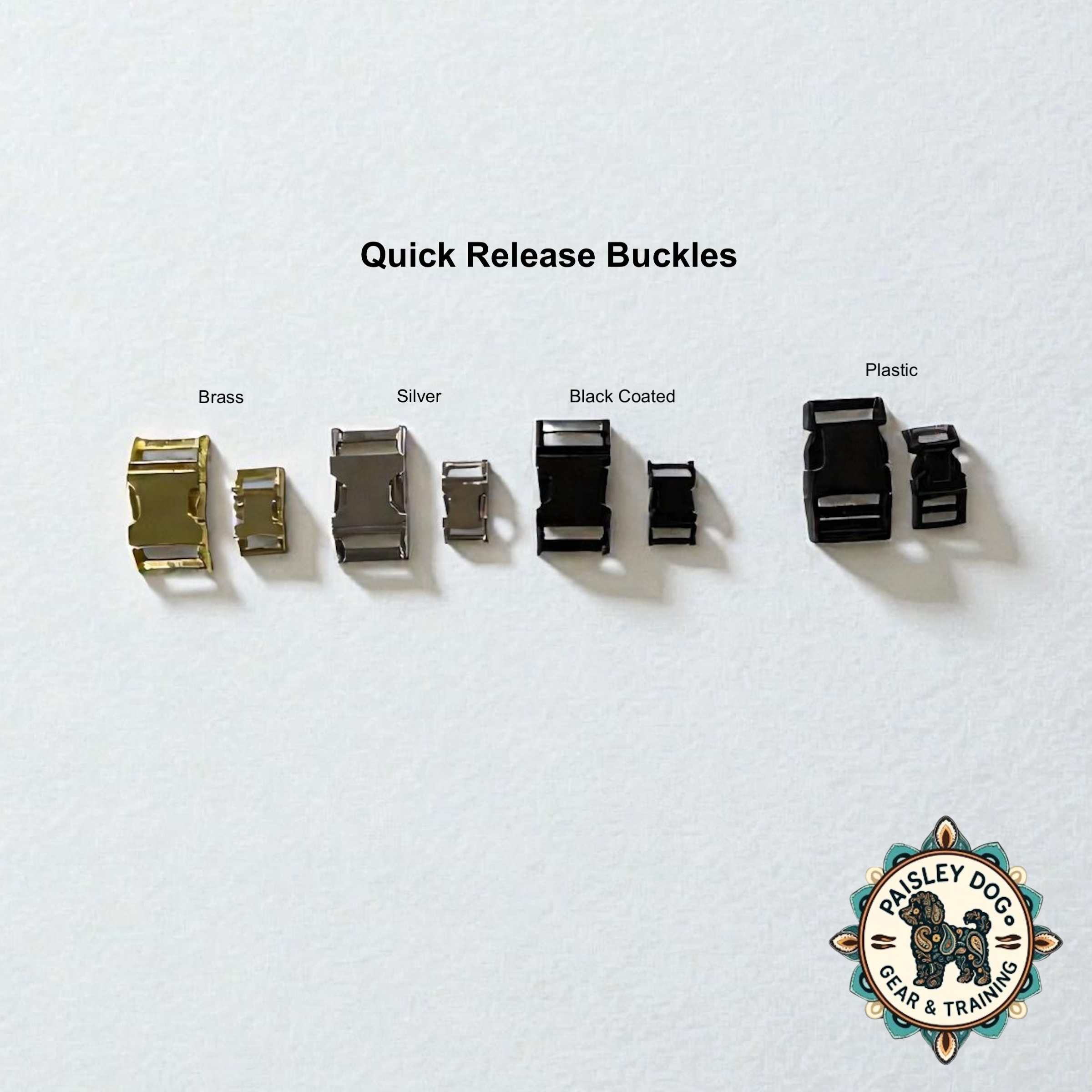 Side and quick release buckles